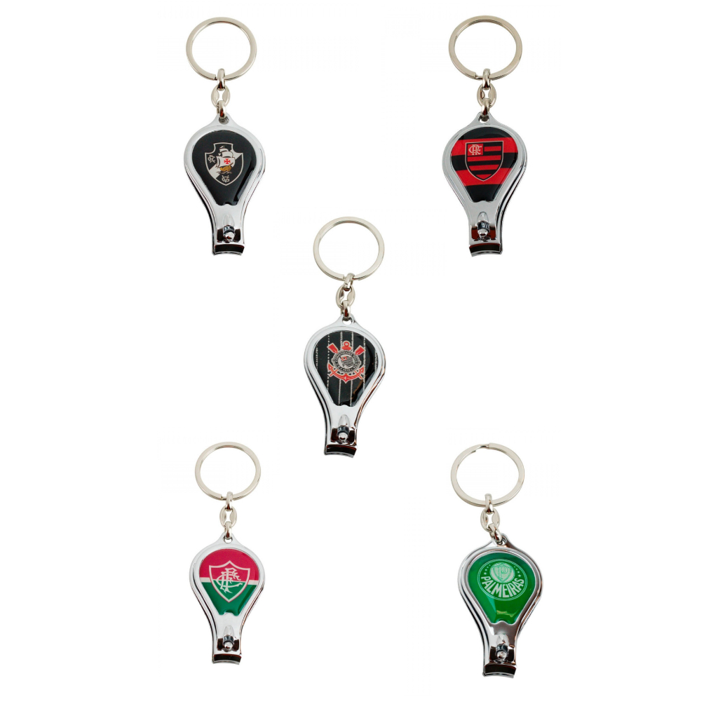 Chaveiro Cortador De Unha - Times em Oferta na Shopee