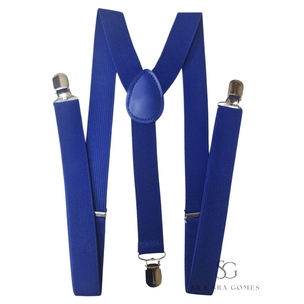 Suspensório Azul Royal Adulto