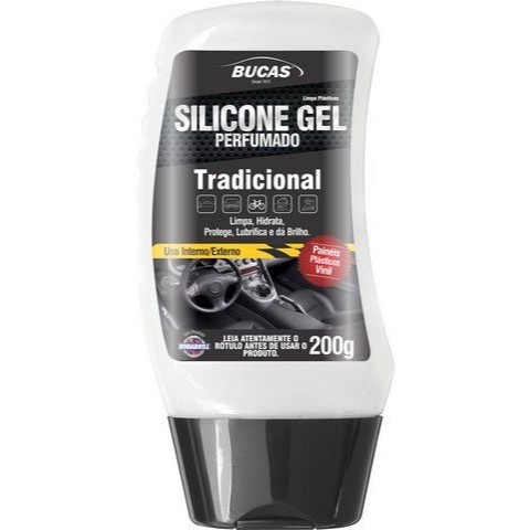 Silicone Gel Frasco (200g) - Rodabrill  -  Tradicional