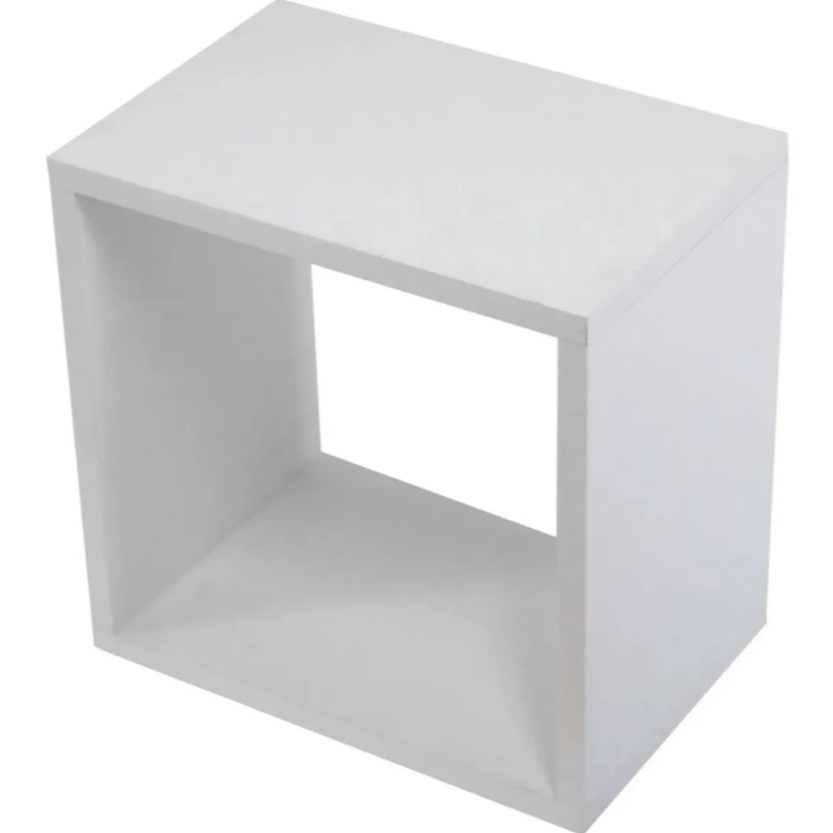 Nicho 20x20x10 Branco Mdf Quarto Sala Banheiro Decoração em Oferta na Shopee