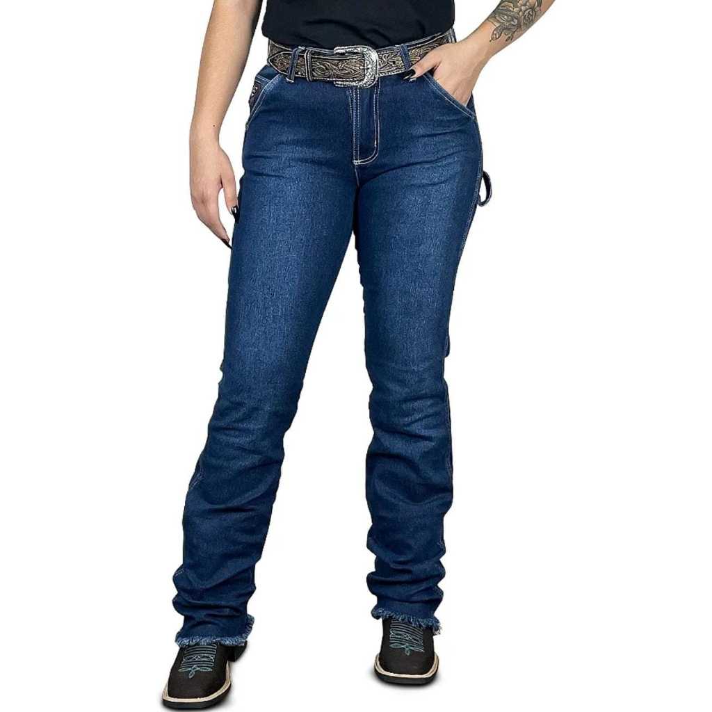 Calça Feminina Carpinteira Os Boiadeiros