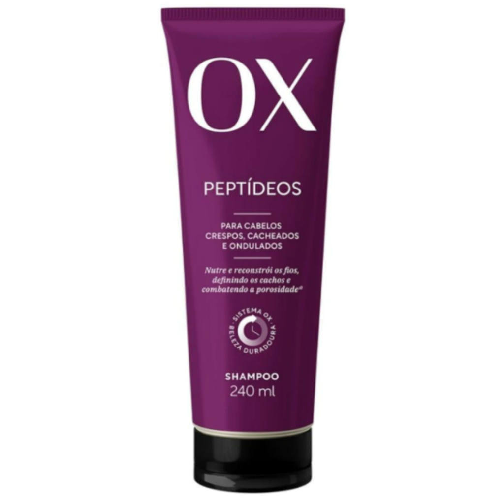 Kit Ox Peptídeos - Shampoo, Condicionador 240ml e Leave-in 300ml