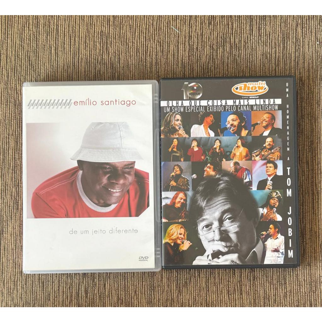 Dvd: Emilio Santiago + Multi Show - Excelente Estado