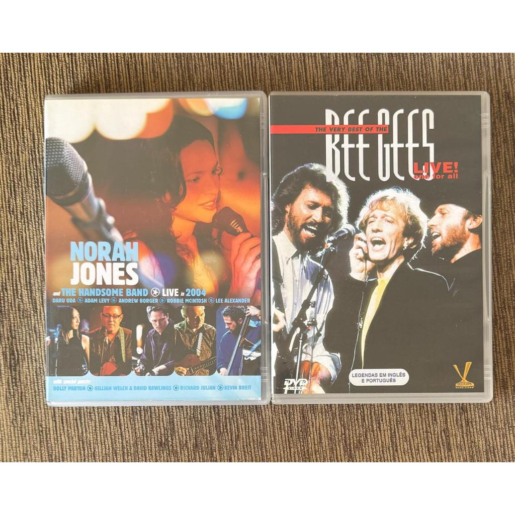 Dvd: Norah Jones + Bee Gees - Live | Importado