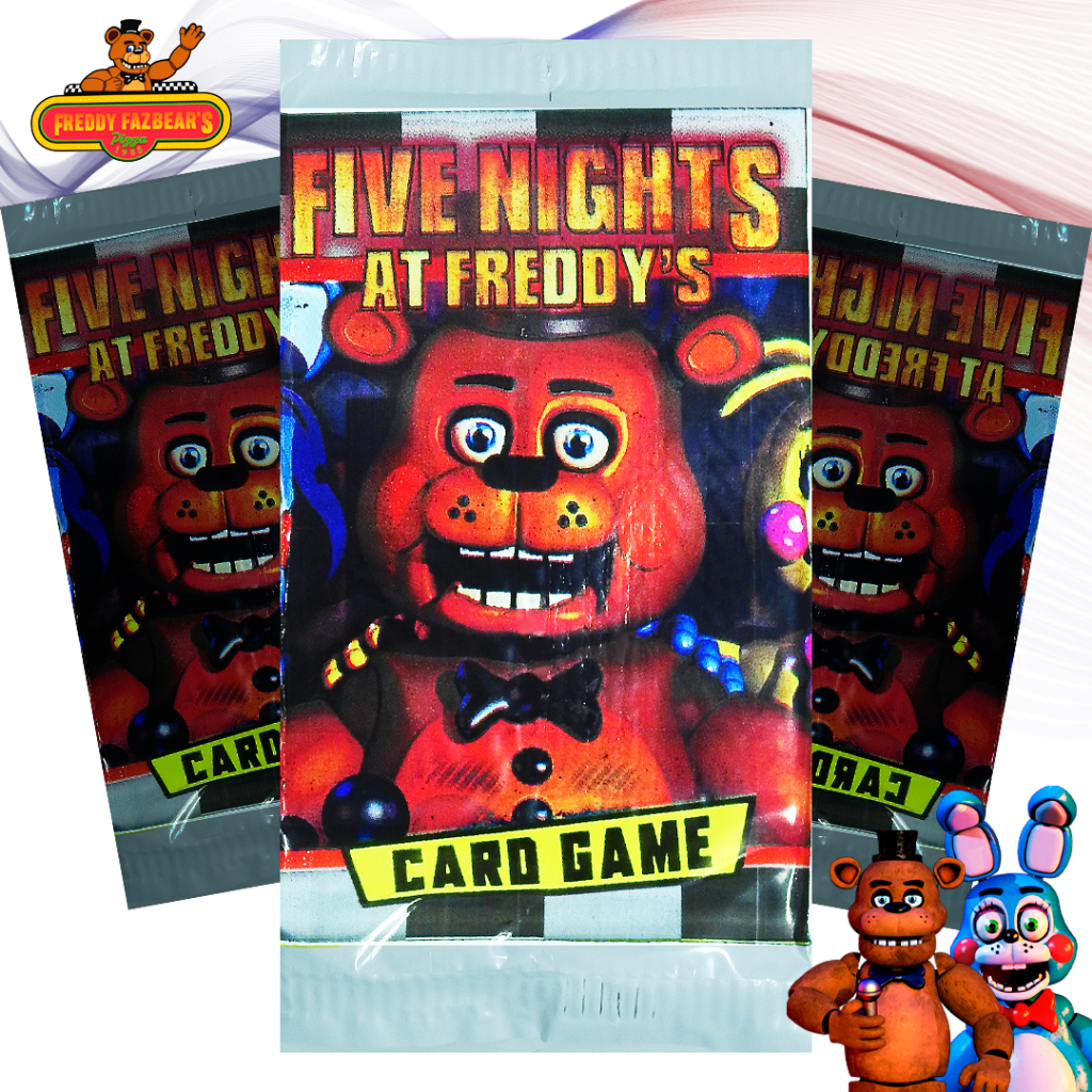 50 Pacotinhos FIVE NIGHTS AT FREDDY`S = 200 Cards Para Jogar ou Colecionar/Cartinhas/Card Game