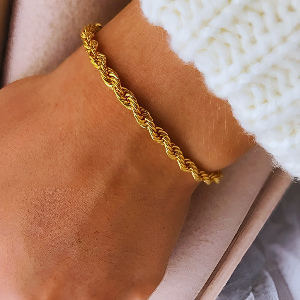 Detalhes do Colar masculino feminino aço inoxidavel 316l cirurgico prata corda torcido trançado banhada a ouro 18k