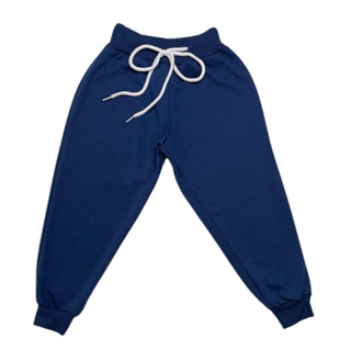 Calça Jogger Moletom Lisa Moletinho Infantil Unissex Cadarço em Oferta na Shopee