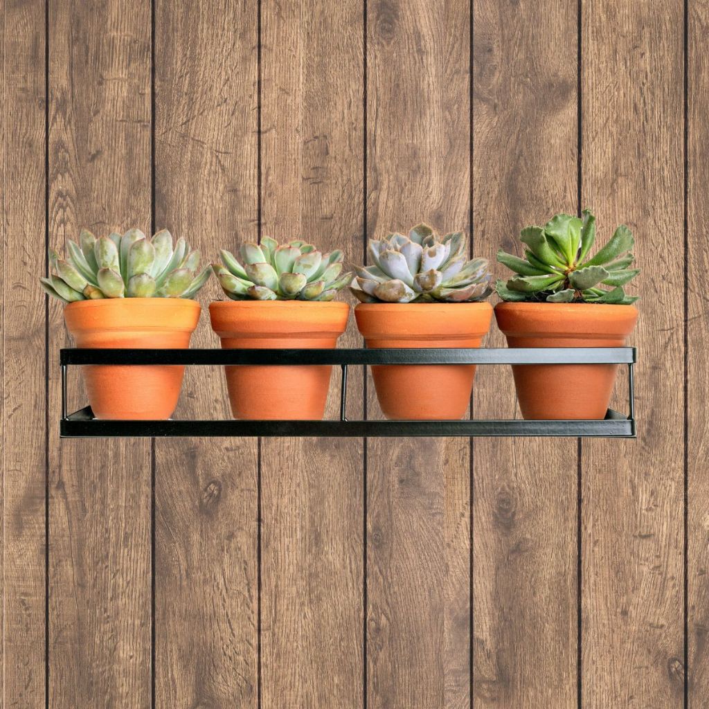 Suporte Parede Jardineira Vasos De Plantas Floreira Porta Vaso Prateleira de Parede