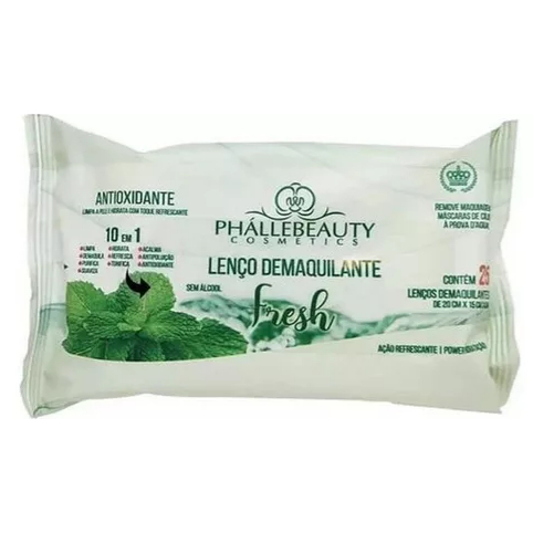 Lenço Demaquilante Fresh Phallebeauty