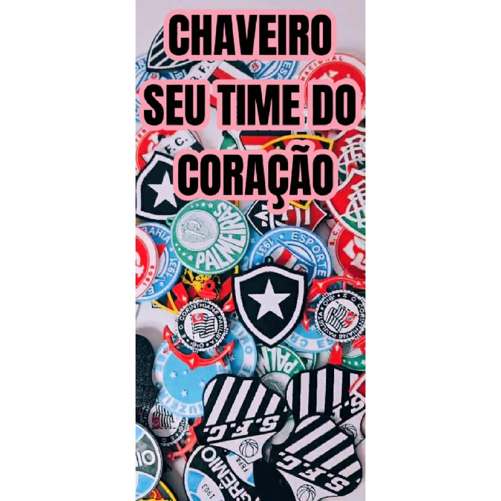 Chaveiro Personalizado em 3D – Leve o Escudo do Seu Time Para Onde For! ⚽ em Oferta na Shopee