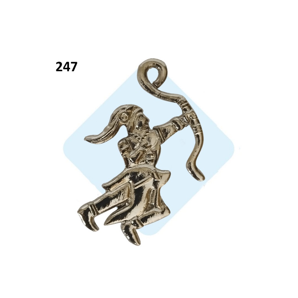 Pingente Orixá Oxóssi ~ REF247 - 3 unidades