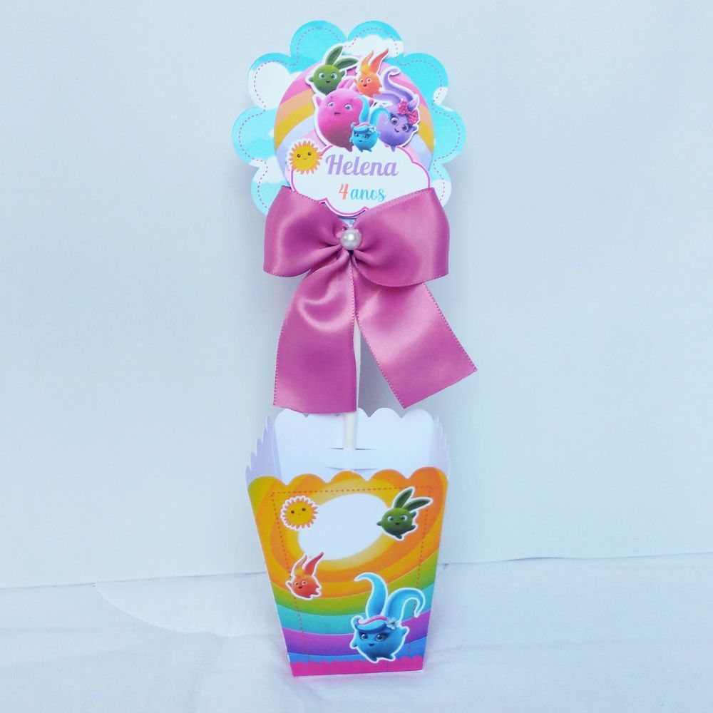 Centro de mesa para lembrancinha Sunny Bunnies/Lembrancinha Personalizada/Kit festa sunny bunnies aniversário infantil/
