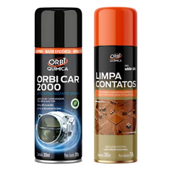 Kit Descarbonizante + Limpa Contato 300ml Orbi Química