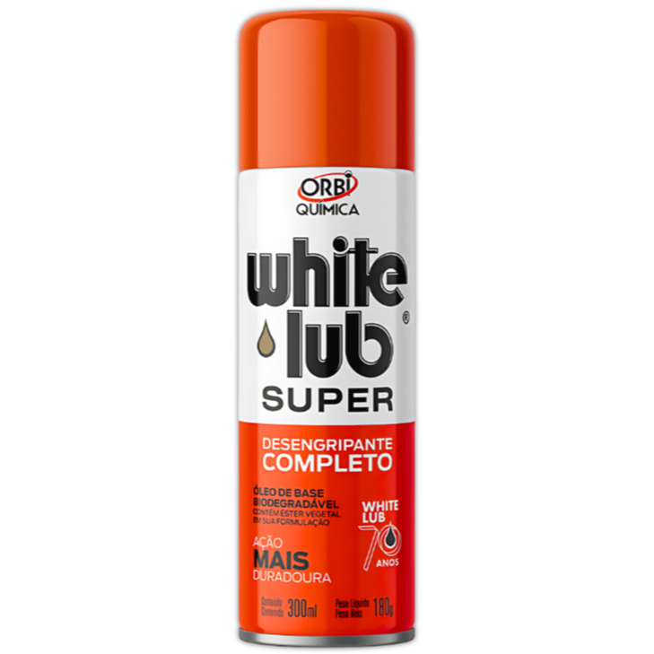 Desengripante Lubrificante White Lub 300ml - Orbi Quimica