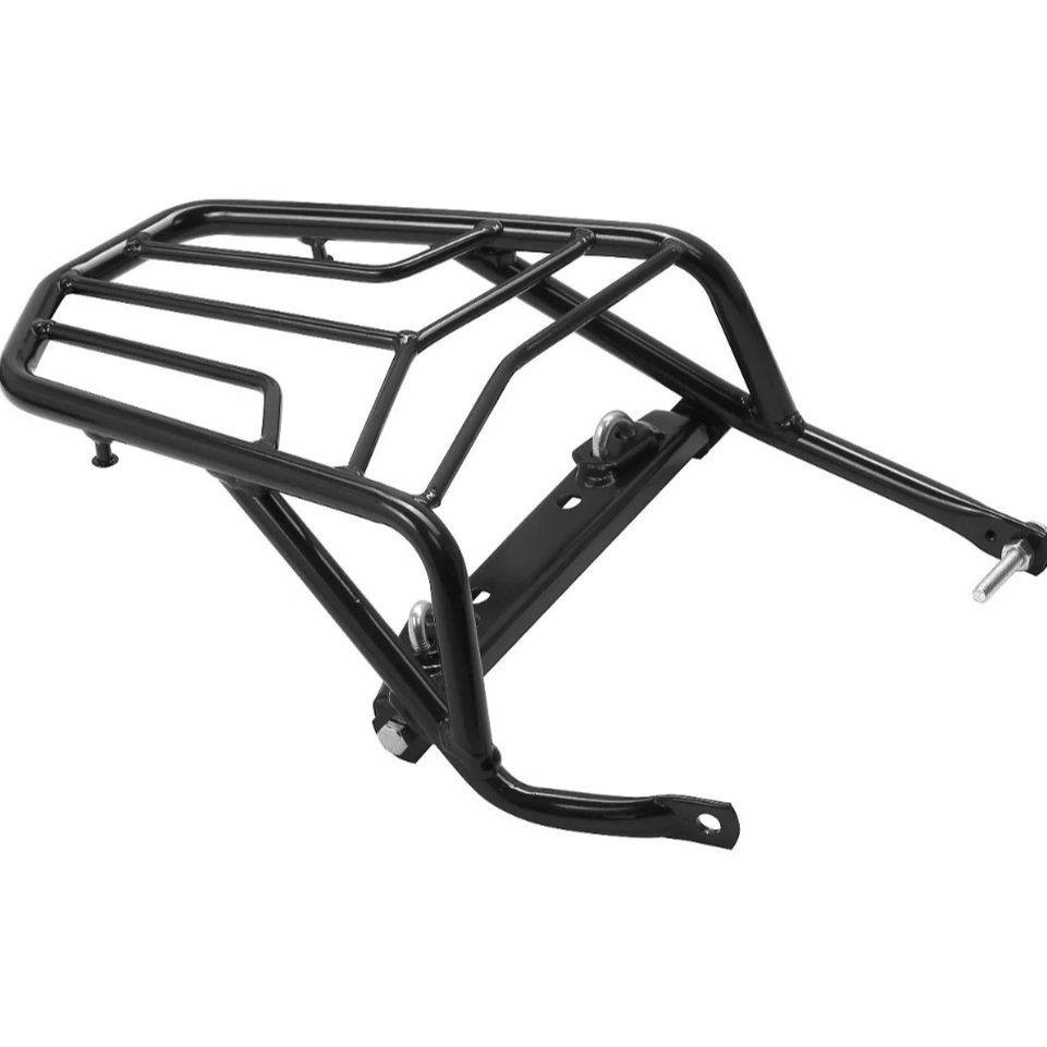 Bagageiro Honda Xr 250 Tornado 2001-2002-2003-2004-2005-2006-2007-2008 Fortuna Suporte Preto