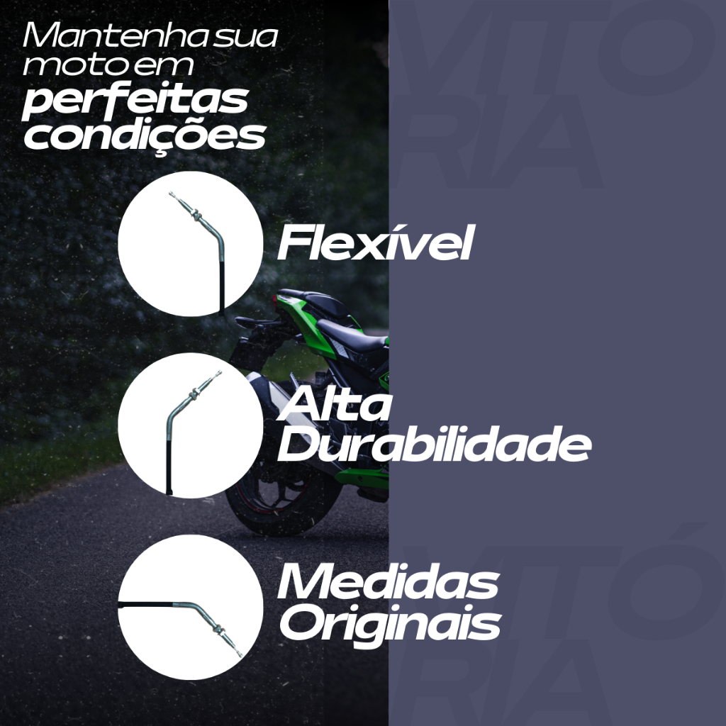 Cabo Embreagem Nx Falcon 400i 2013 A 2015 Alta Durabilidade — imagem 2 de 2