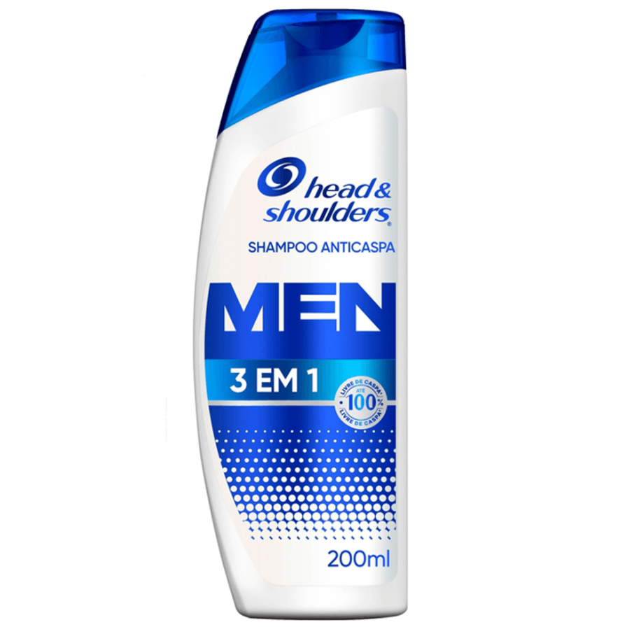Shampoo Anticaspa Head & Shoulders Men 3 em 1 200ml