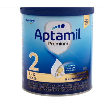 Fórmula Infantil Aptamil Premium 2 Danone 6 a 12 meses 800g