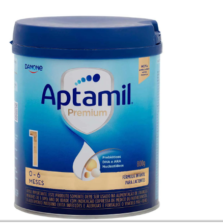 Fórmula Infantil Aptamil Premium 1 Danone 0 a 6 meses 800g