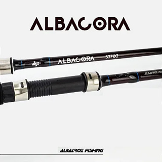 Vara Para Molinete Albacora Carbono 50 lbs 2 Partes 2,40m e 2,70m Albatroz em Oferta na Shopee