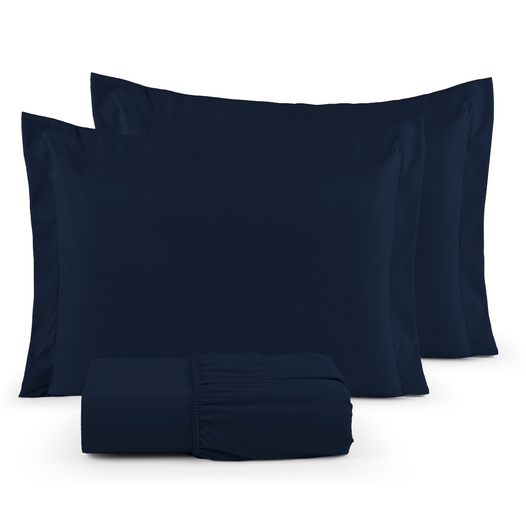 Jogo De Cama Lençol ABA AMERICANA 400 Fios Cama Box Solteiro Casal Queen King C/Elático Micropercal