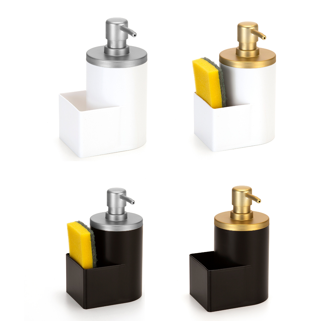 Dispenser Premium para Sabonete Líquido e Detergente 500ml - Ideal para Banheiro e Lavabo Arthi em Oferta na Shopee