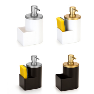 Dispenser Premium para Sabonete Líquido e Detergente 500ml - Ideal para Banheiro e Lavabo Arthi em Oferta na Shopee