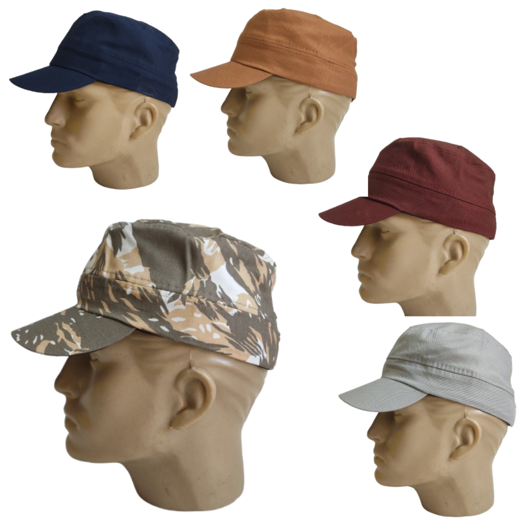 Boné Boina Cap Paladura Estilo militar