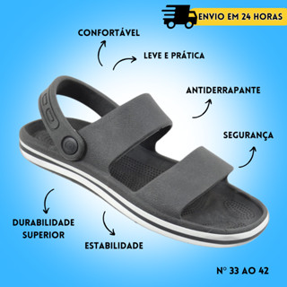 Papete Sandália Super Confortável E Leve Unissex Moda Adulto Em Vários Tamanhos E Cores Nube Shoes em Oferta na Shopee