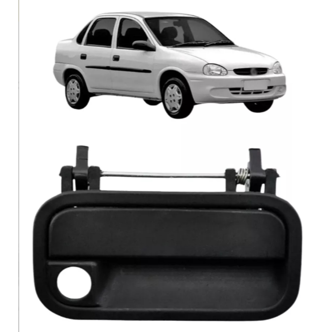Maçaneta Ext.pta. Diant S/Chave Lado Direito Corsa Hatch 94 a 02 - Corsa Sedan 96 a 02 cod.40466