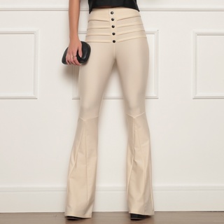 Calça PRD Lipo Super Modeladora Com Botão em Oferta na Shopee