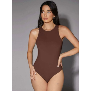 Body Feminino Básico Suplex Regata Lisa Blusinha Básica Moda Gringa Blogueira em Oferta na Shopee