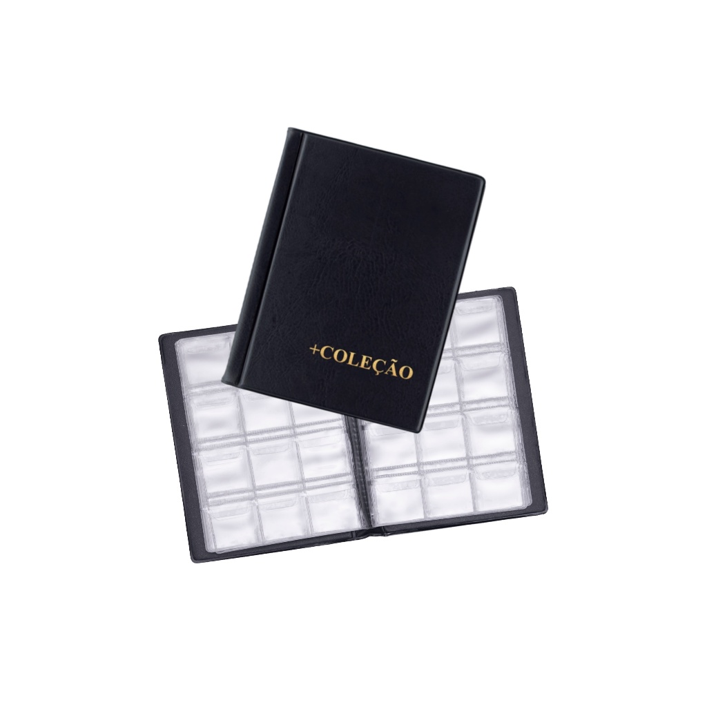 Álbum Para 120 Moedas  - Para Moedas De Até 27mm