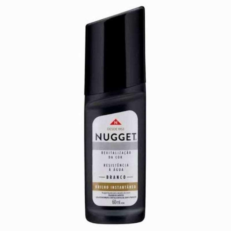 Polidor De Sapato branco Líquido Nugget Frasco 60ml
