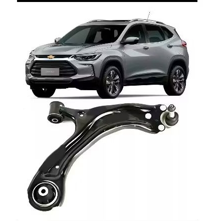 Bandeja Suspensão Dianteira Gm Tracker 2021 2022 2023 completo com pivô Lado Esquerdo