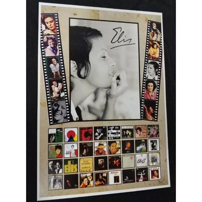Elis Regina poster cartaz banda imagem vinil cd