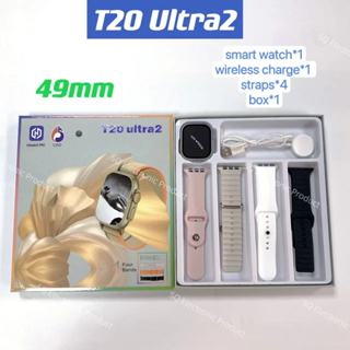 2025 T20 Ultra 2 IWO 4 in 1 Série 9 Novo Smartwatch ultra 2 Relógio Inteligente 9 PK T800 KD99 em Oferta na Shopee