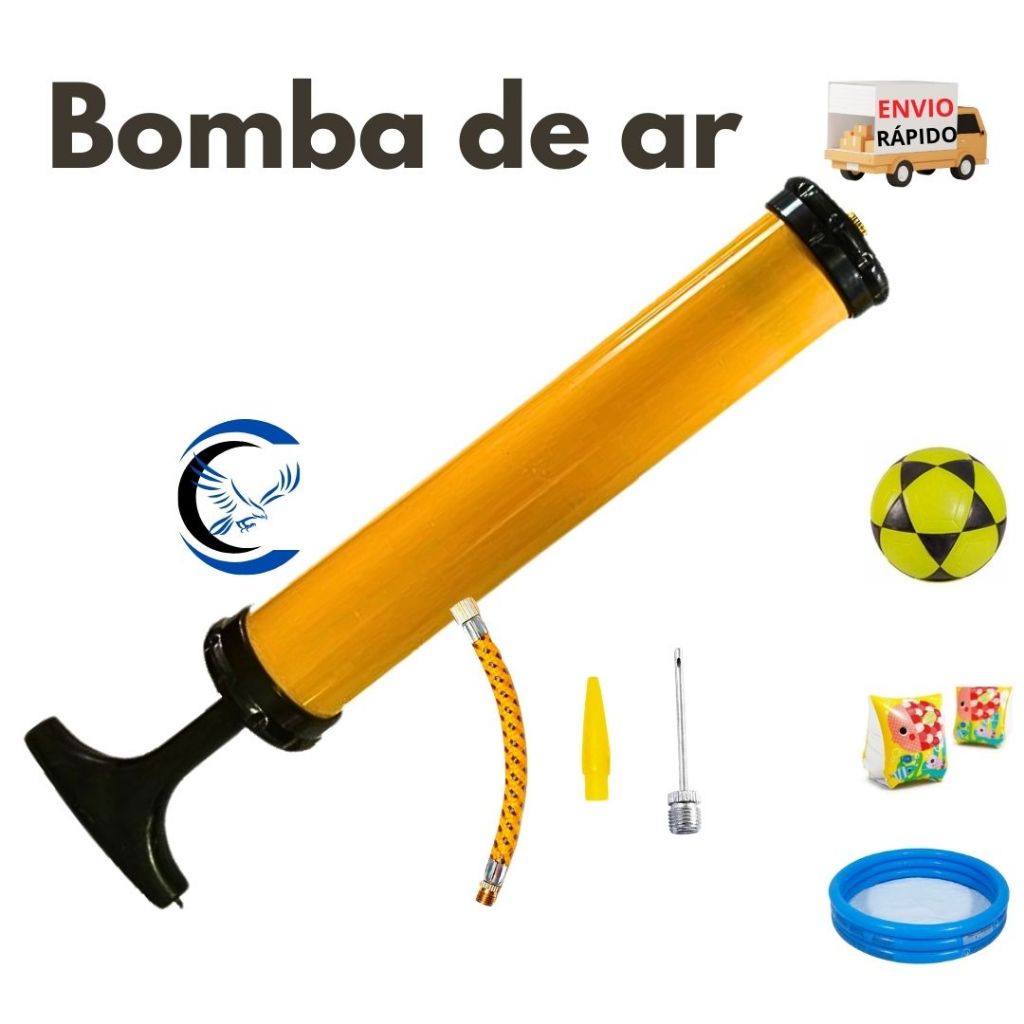 Bomba de AR para encher bola - infláveis