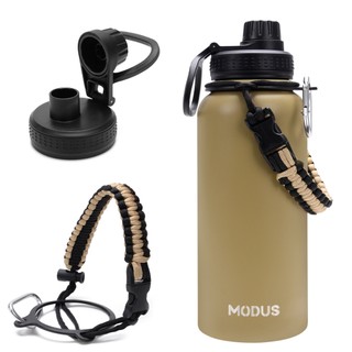 Modus Garrafa Térmica 1000ml de Aço Inoxidável Esportiva Com Isolamento