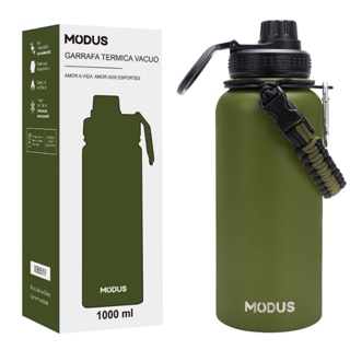 MODUS Garrafa Térmica Esportiva De Aço Inoxidável Com Isolamento A Vácuo De 1000ML em Oferta na Shopee