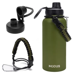 Modus Garrafa Térmica 1000ml De Parede Dupla De Aço Inoxidável