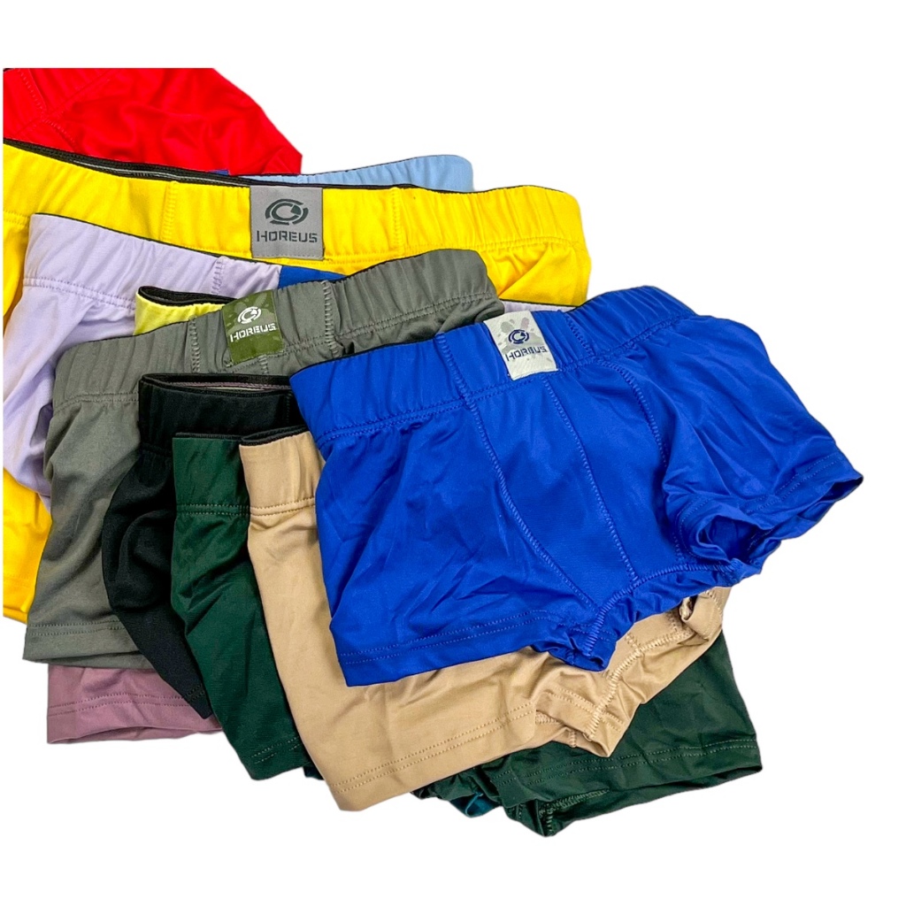 Kit 05 Cuecas Box Juvenil Infantil Boxer Microfibra Menino Criança 1 a 12 anos