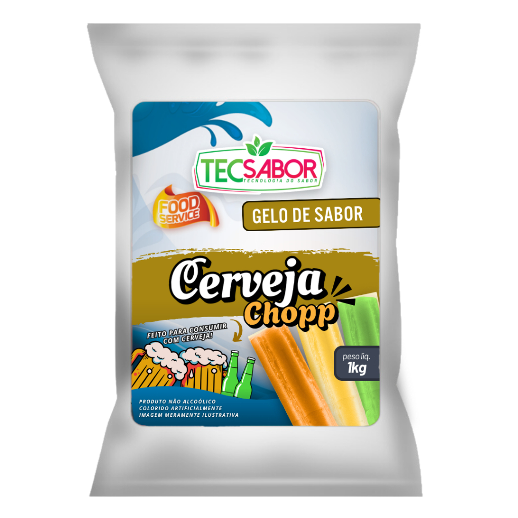 Aroma para gelo de Sabor Cerveja os Mais vendidos 1 kg faz 500 gelos lançamento