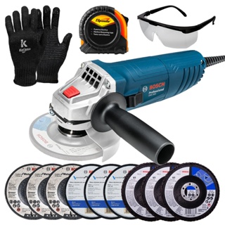 Kit Esmerilhadeira GWS 850 Bosch 850W + 9 Discos em Oferta na Shopee