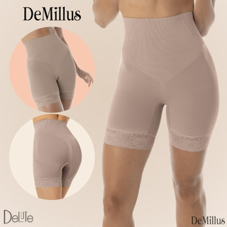 Bermuda Chic Modellare Demillus de Média Compressão e Cintura Média Detalhe Rendado na Perna Adulto em Oferta na Shopee