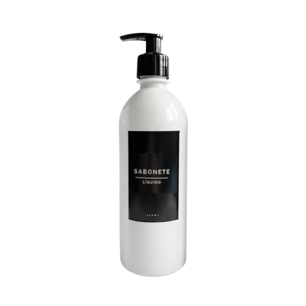 Frasco Sabonete Liquido Banheiro Pump Minimalista Lavabo 500ml em Oferta na Shopee