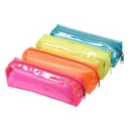 Estojo bolsinha escolar neon cores divertidas / 1 divisão.