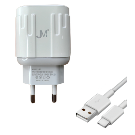 Carregador Carga Rápida USB Para Tipo C 5.1A JM