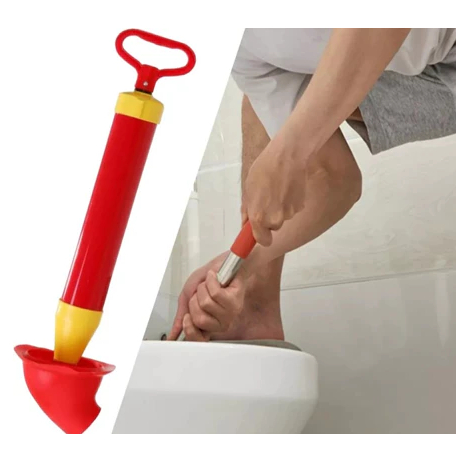 Desentupidor de Vaso Pia Sanitários Alta Pressão Com Borracha 150mm Tipo Bomba de Sucção em Oferta na Shopee