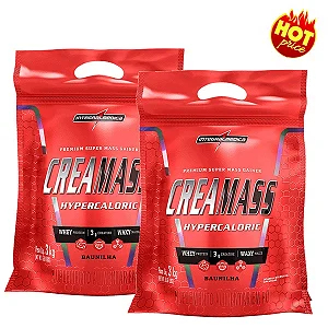 02x Hipercalórico  CreaMass 3kg - Integral Medica em Oferta na Shopee